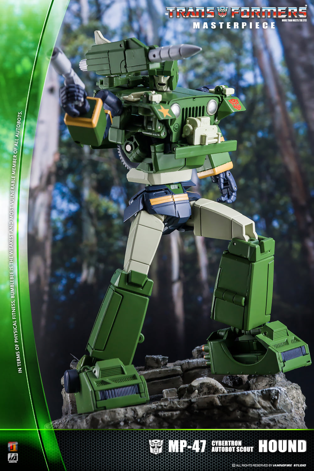 Takara Transformers MP-47 Hound - IAMNOFIRE Toy Photography Gallery
